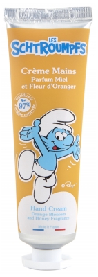 Le Comptoir du Bain Les Schtroumpfs Crème Mains Parfum Miel et Fleur d'Oranger 30 ml