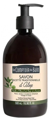 Le Comptoir du Bain Savon Traditionnel d'Alep 500 ml
