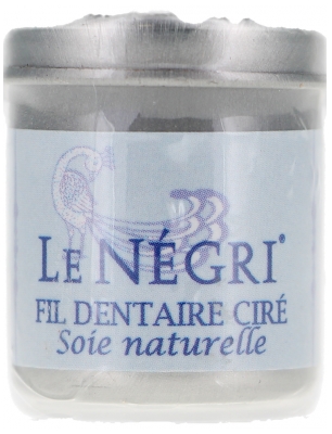 Le Négri Fil Dentaire Soie Naturelle 12 mètres