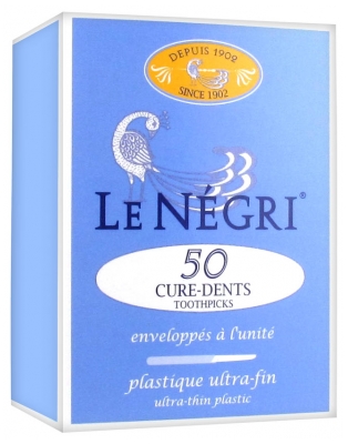 Le Négri Cure-Dents Plastique 50 Unités