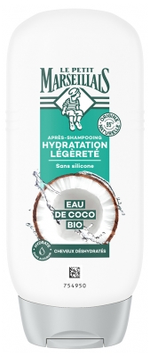 Le Petit Marseillais Après-Shampoing Hydratation Légèreté à l'Eau de Coco Bio 200 ml