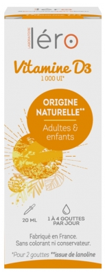 Léro Vitamine D3 20 ml