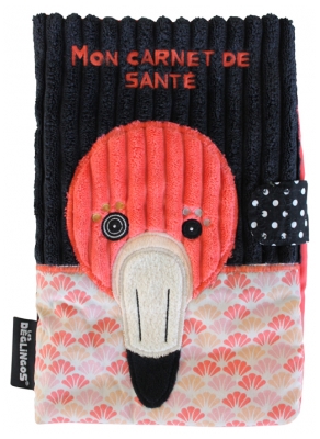Les Déglingos Mon Carnet de Santé Flamingos Le Flamant Rose