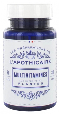 Les Préparations de l'Apothicaire Multivitamines 60 Gélules