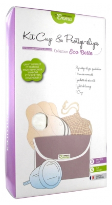 Les Tendances d'Emma Collection Eco Belle Kit Cup & Protège-Slips