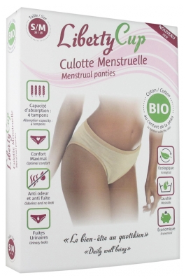 Liberty Cup Culotte Menstruelle Couleur Chair Bio