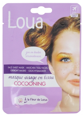 Loua Masque Visage en Tissu Cocooning 23 ml
