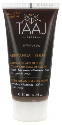 [NgRT011uyRT0027693] Taaj Abhyanga Gommage aux Huiles et aux Cristaux de Sucre 150 ml