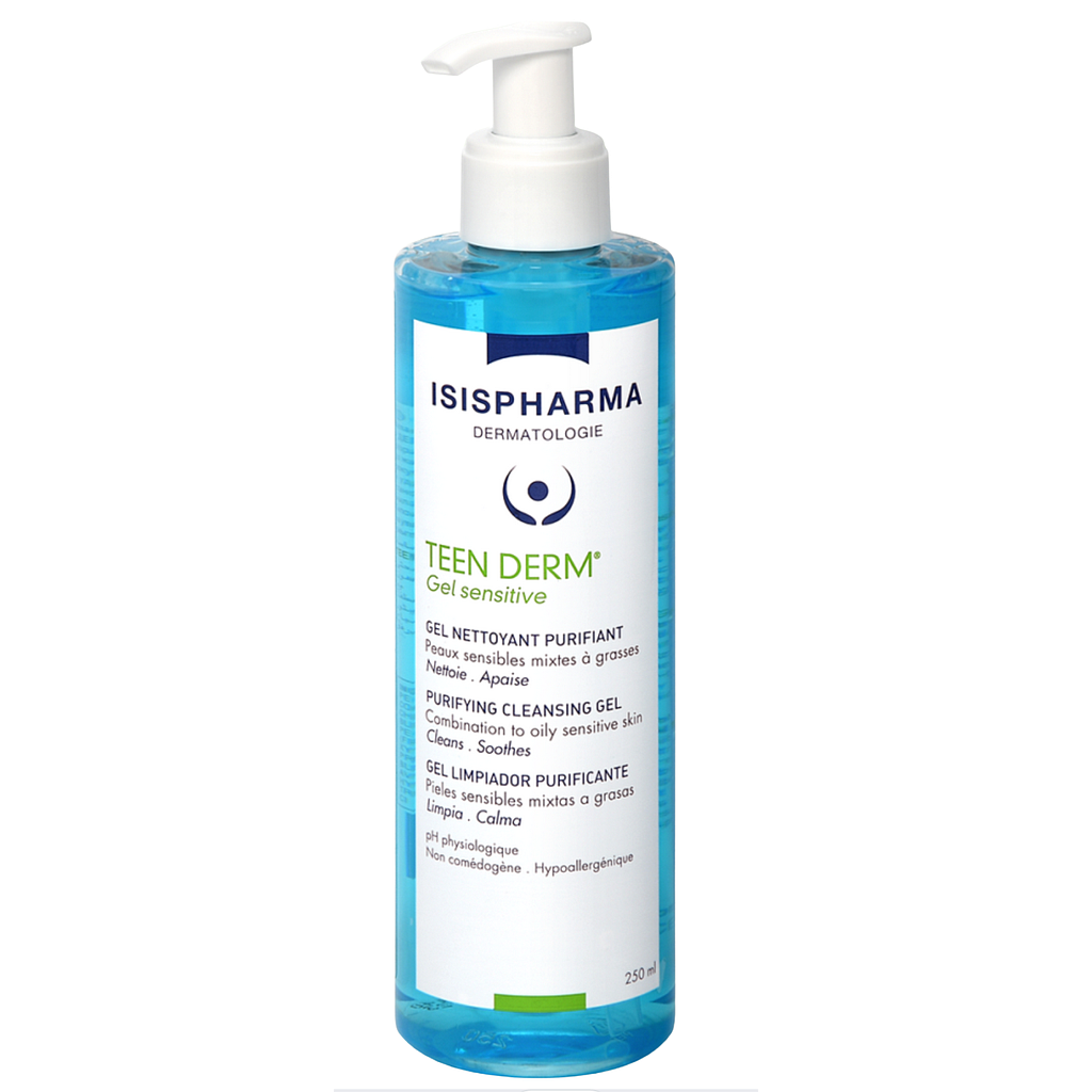 Teen Derm Gel Sensitive 400ml Isispharma