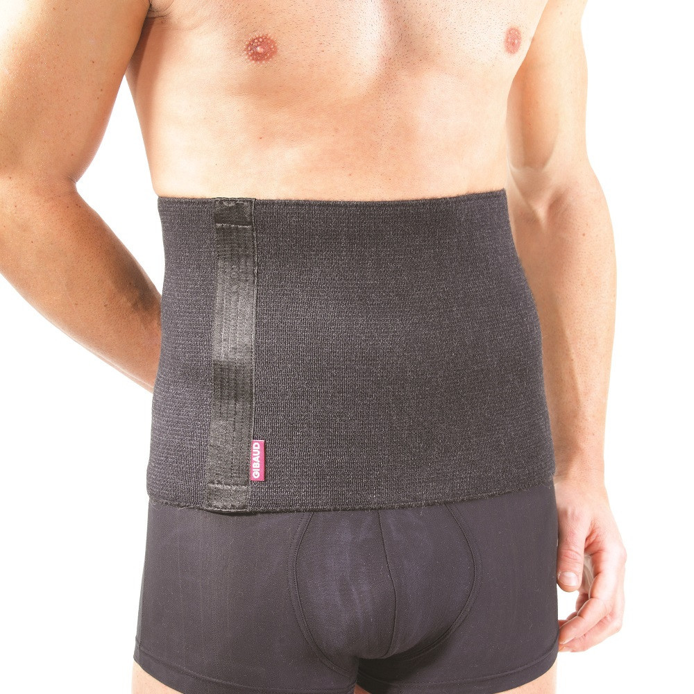 Thermotherapy Ceinture thermique coloris anthracite Taille XL hauteur 30cm Gibaud