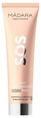 Mádara SOS Hydra Instant Moisture + Radiance Masque Hydratant 60 ml