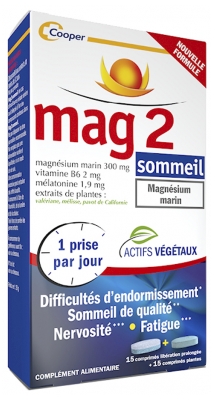 Mag 2 Sommeil 30 Comprimés