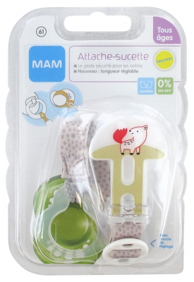 MAM Attache-Sucette Universel Tous Âges