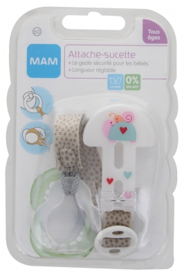 MAM Attache-Sucette Universel Tous Âges