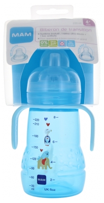MAM Biberon de Transition 220 ml 4 Mois et +