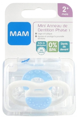 MAM Mini Anneau de Dentition Phase 1 2 Mois et +