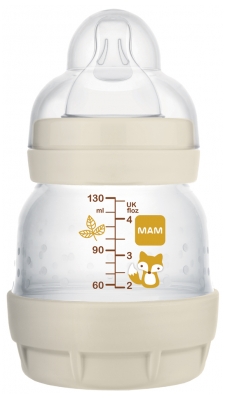 MAM Easy Start Biberon Anti-Colique Couleurs de la Nature 130 ml 0 Mois Débit 0