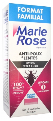 Marie Rose Lotion Extra Forte Poux et Lentes 200 ml