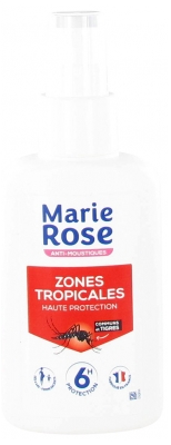 Marie Rose Anti-Moustiques Zones Tropicales Haute Protection 100 ml