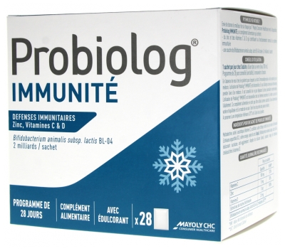 Mayoly Spindler Probiolog Immunité 28 Sachets
