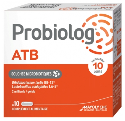Mayoly Spindler Probiolog ATB 10 Gélules