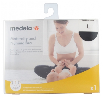 Medela Soutien-Gorge de Grossesse et d'Allaitement Noir