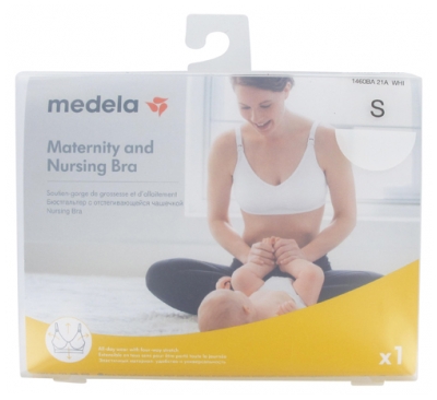 Medela Soutien-Gorge de Grossesse et d'Allaitement Blanc