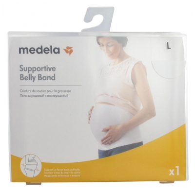 Medela Ceinture de Soutien pour la Grossesse Blanc
