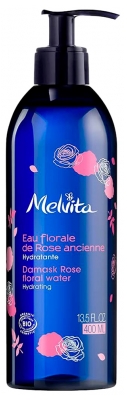 Melvita Eau Florale de Rose Ancienne Bio Flacon-Pompe 400 ml