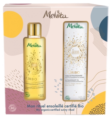 Melvita L'Or Bio Coffret Mon Rituel Ensoleillé Certifié Bio
