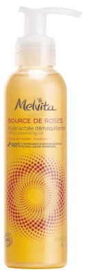 Melvita Source de Roses Huile Lactée Démaquillante Bio 145 ml