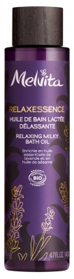 Melvita Relaxessence Huile de Bain Lactée Délassante Bio 140 ml
