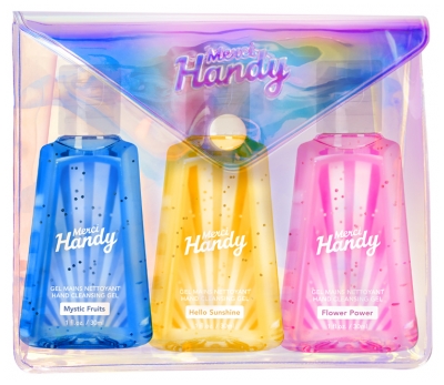 Merci Handy Gel Mains Nettoyant Kit Mini Rainbow