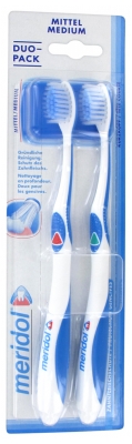 Meridol Duo-Pack Brosses à Dents Medium