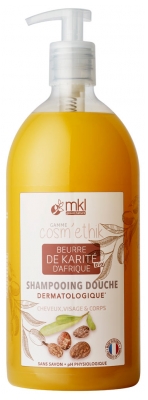 MKL Green Nature Cosm'Ethik Shampoing Douche Beurre de Karité d'Afrique 1 Litre
