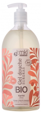 MKL Green Nature Gel Douche Surgras Karité Bio 1 L