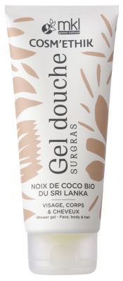 MKL Green Nature Cosm'Ethik Shampoing Douche Noix de Coco du Sri Lanka 200 ml
