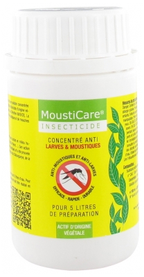 Mousticare Insecticide Concentré Anti-Larves et Moustiques 100 ml