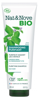Nat&Nove Bio Shampoing Purifiant Ortie 250 ml