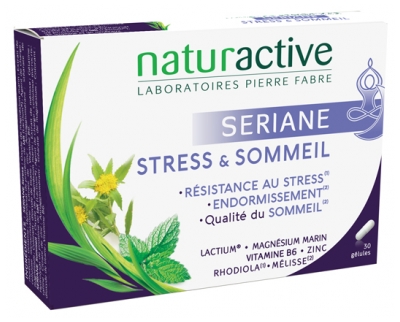 Naturactive Sériane Stress et Sommeil 30 Gélules