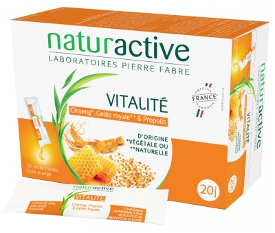 Naturactive Vitalité 20 Sticks Fluides