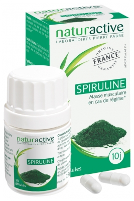 Naturactive Spiruline 20 Gélules