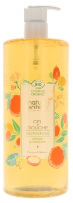 Nature & Senteurs Gel Douche Argan et Orange Surgras Bio 1 L