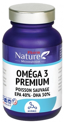 Nature Attitude Oméga 3 Premium 60 Capsules