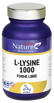 Nature Attitude L-Lysine 1000 Forme Libre 60 Gélules