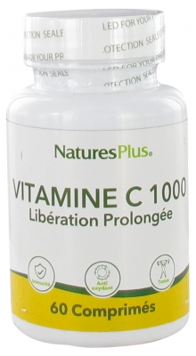 Natures Plus Vitamine C 1000 Libération Prolongée 60 Comprimés