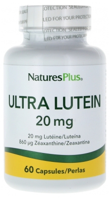 Natures Plus Ultra Lutéine 20 mg 60 Capsules