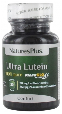 Natures Plus Ultra Lutéine 100% Pure 30 Capsules