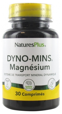 Natures Plus Dyno-Mins Magnésium 30 Comprimés