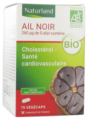 Naturland Ail Noir Bio 75 Végécaps